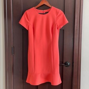 Ann Taylor orange dreamsicle dress. Worn once.